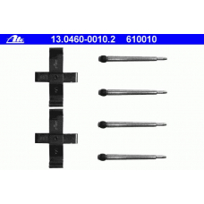 13.0460-0010.2 ATE Комплектующие, колодки дискового тормоза