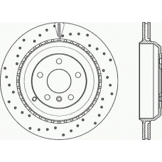 BDRS2297.25 OPEN PARTS Тормозной диск