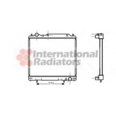 32002110 VAN WEZEL Радиатор, охлаждение двигателя