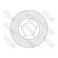 6062395 GIRLING Тормозной диск