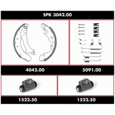 SPK 3042.00 REMSA Комплект тормозов, барабанный тормозной механизм