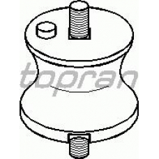 500 287 TOPRAN Подвеска, ступенчатая коробка передач
