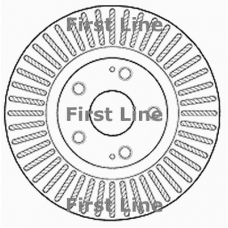 FBD1677 FIRST LINE Тормозной диск