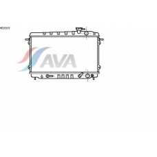 HD2015 AVA Радиатор, охлаждение двигателя