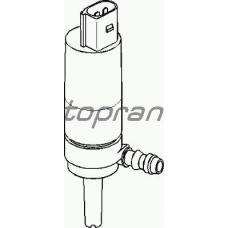 401 028 TOPRAN Водяной насос, система очистки фар