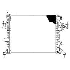 2110069 BEHR Radiator