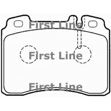 FBP1614 FIRST LINE Комплект тормозных колодок, дисковый тормоз