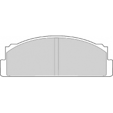 DBP230029 DURON Комплект тормозных колодок, дисковый тормоз