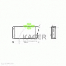 32-0081 KAGER Теплообменник, отопление салона