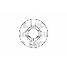 DF1005 TRW Тормозной диск