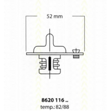 8620 11682 TRISCAN Термостат, охлаждающая жидкость