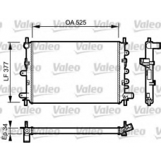 730856 VALEO Радиатор, охлаждение двигателя