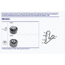 341310831101 MAGNETI MARELLI Комплект ремня грм