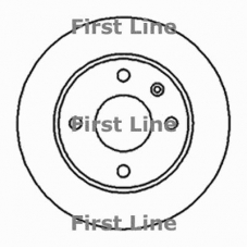 FBD177 FIRST LINE Тормозной диск