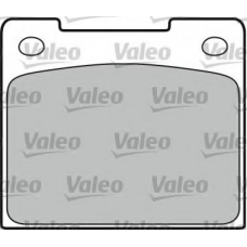 598164 VALEO Комплект тормозных колодок, дисковый тормоз