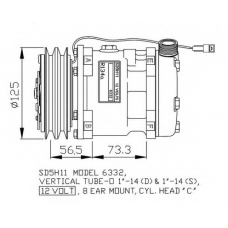 32802G NRF Компрессор, кондиционер