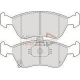 ADB3450 COMLINE Комплект тормозных колодок, дисковый тормоз