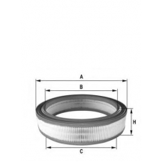 PC2401E AC Delco Воздушный фильтр