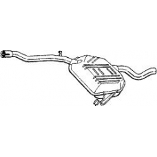 278-383 BOSAL Глушитель выхлопных газов конечный