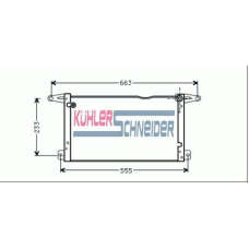 1720501 KUHLER SCHNEIDER Конденсатор, кондиционер