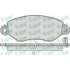 05P994 LPR Комплект тормозных колодок, дисковый тормоз