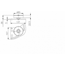 TKR 9849 TIMKEN Натяжной ролик, ремень грм