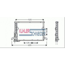 1422401 KUHLER SCHNEIDER Конденсатор, кондиционер