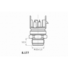 8.177.25 BEHR Термовыключатель, вентилятор радиатора
