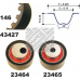 23427 MAPCO Комплект ремня грм