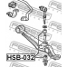 HSB-032 FEBEST Опора, стабилизатор