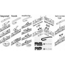 DMS-560 NIPPARTS Щетка стеклоочистителя