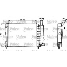 816706 VALEO Радиатор, охлаждение двигателя