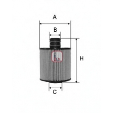 S 5083 PE SOFIMA Масляный фильтр