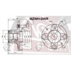 MZWH-DWR ASVA Ступица колеса