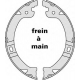 M850 MGA Комплект тормозных колодок, стояночная тормозная с