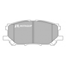 LVXL1366 MOTAQUIP Комплект тормозных колодок, дисковый тормоз