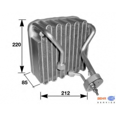 8FV 351 210-351 HELLA Испаритель, кондиционер