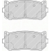 FSL1569 FERODO Комплект тормозных колодок, дисковый тормоз