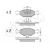 822-273-2 CIFAM Комплект тормозных колодок, дисковый тормоз