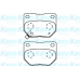 BP-8015 KAVO PARTS Комплект тормозных колодок, дисковый тормоз
