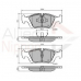 ADB0513 COMLINE Комплект тормозных колодок, дисковый тормоз