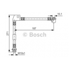 1 987 476 658 BOSCH Тормозной шланг