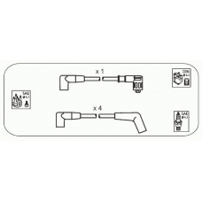 FS4 JANMOR Комплект проводов зажигания