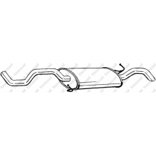 282-831 BOSAL Глушитель выхлопных газов конечный