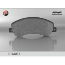 BP43087 FENOX Комплект тормозных колодок, дисковый тормоз