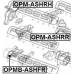 OPMB-ASHFR FEBEST Подвеска, двигатель