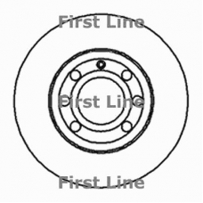 FBD1231 FIRST LINE Тормозной диск