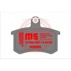 13-0460-2962-2-C-SET MASTER-SPORT Комплект тормозных колодок, дисковый тормоз