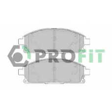 5000-1263 PROFIT Комплект тормозных колодок, дисковый тормоз