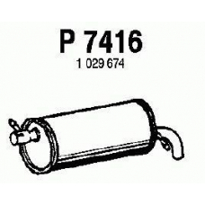 P7416 FENNO Глушитель выхлопных газов конечный